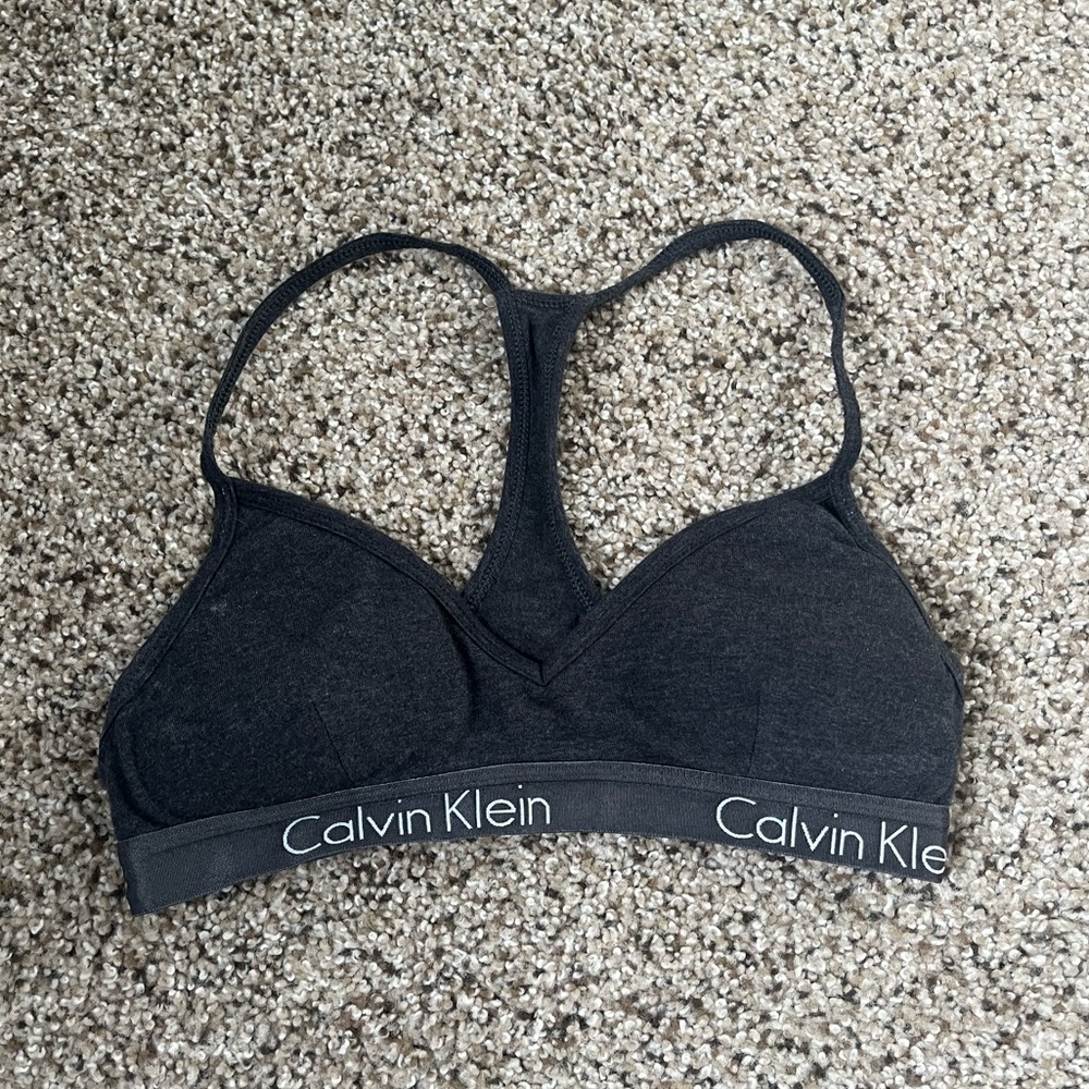 Calvin Klein Grey Bra Size Small